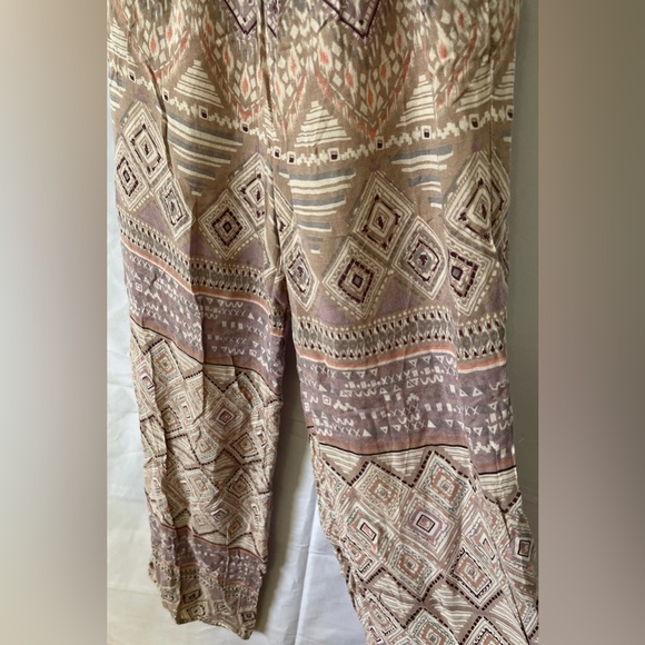 FUN & FLIRT Romper Women’s S Jumpsuit Tribal Pattern Sleeveless - Picture 4 of 8